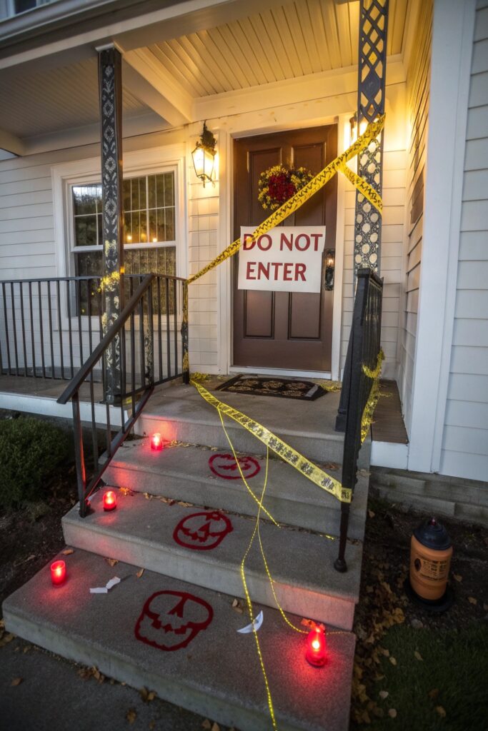 10 Halloween Door Decorations That Look Spooky and Stylish