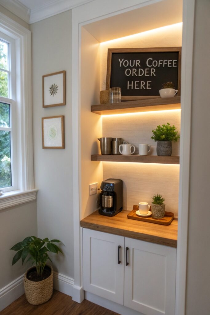 11 Cute Coffee Bar Ideas to Create Your Dream Coffee Station