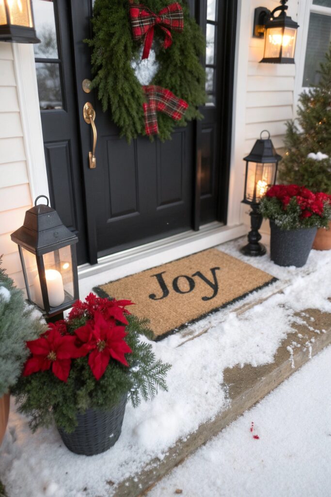 11 Front Porch Christmas Decor Ideas That Feel Festive
