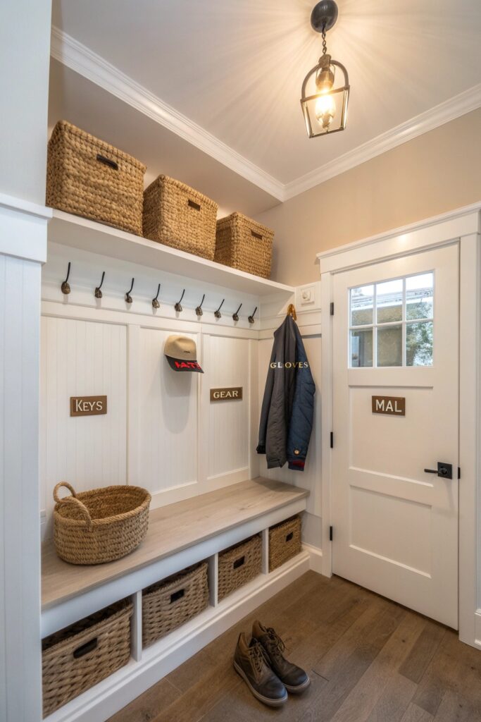 11 Small Mudroom Ideas That Maximize Space