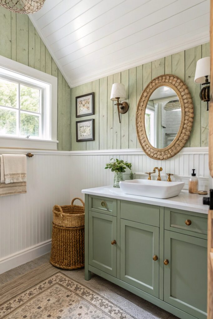 10 Green Bathroom Ideas That Feel Fresh & Relaxing