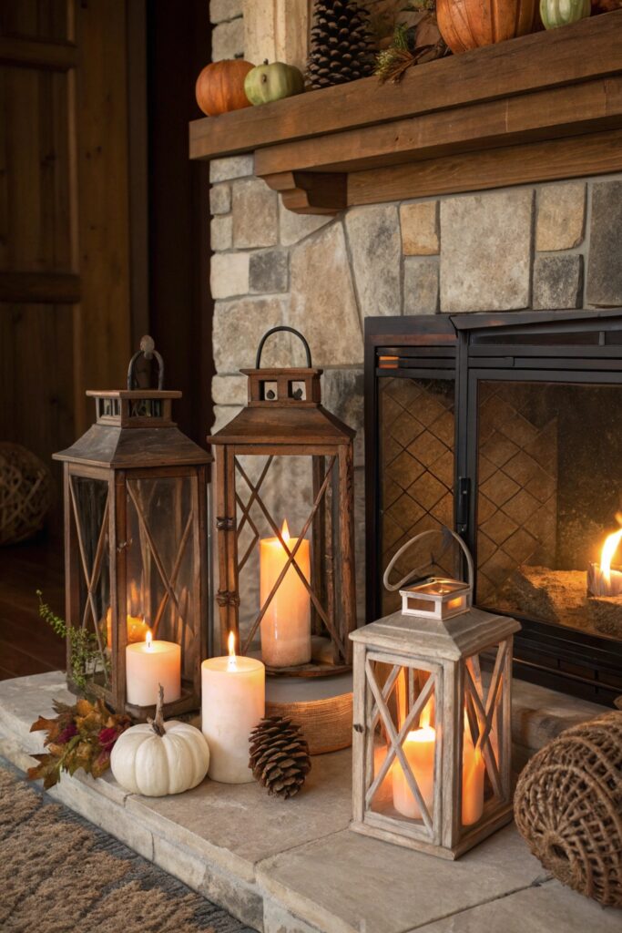 12 Fall Fireplace Decor Ideas for a Cozy Autumn Living Room
