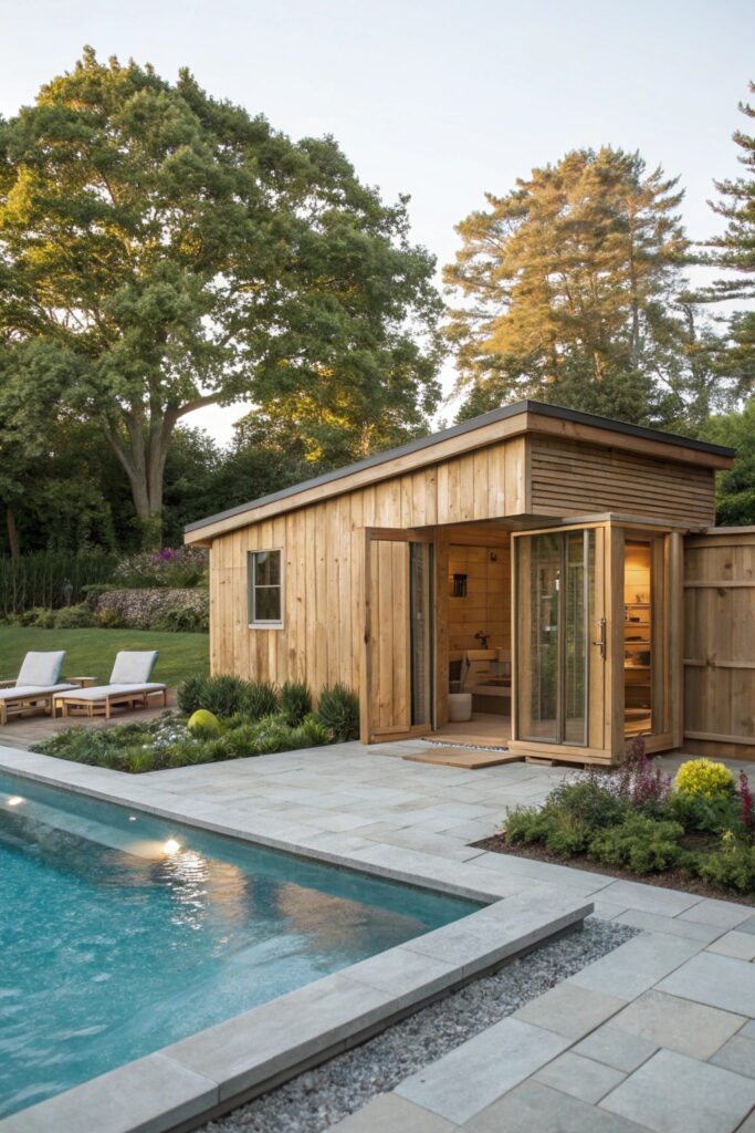 10 Outdoor Sauna Ideas for a Luxury Backyard Feel