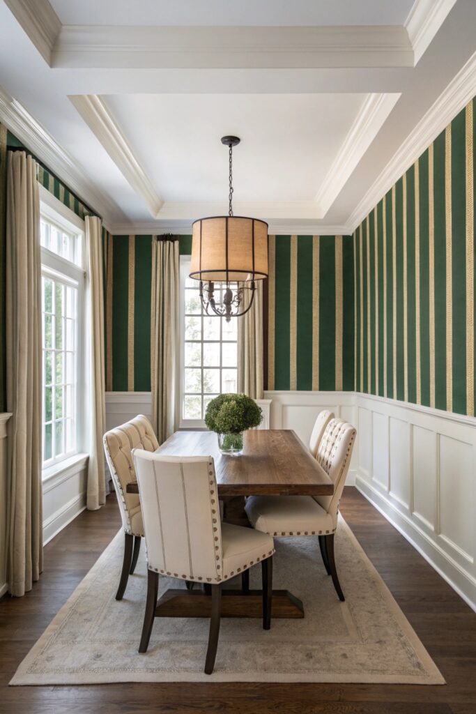 11 Dining Room Wallpaper Ideas That Make a Statement