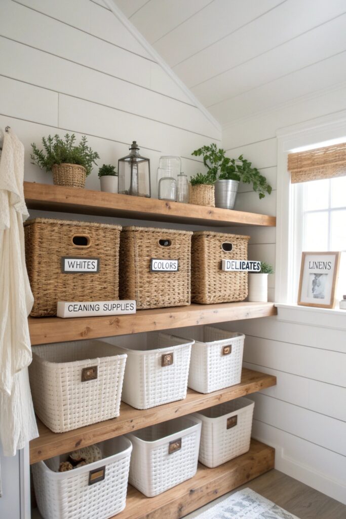 12 Farmhouse Laundry Room Ideas That Look Beautiful and Functional