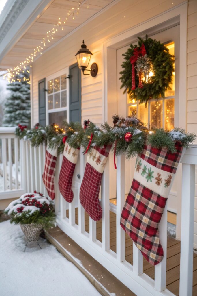 11 Front Porch Christmas Decor Ideas That Feel Festive