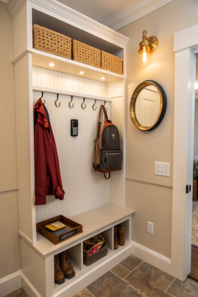 11 Small Mudroom Ideas That Maximize Space
