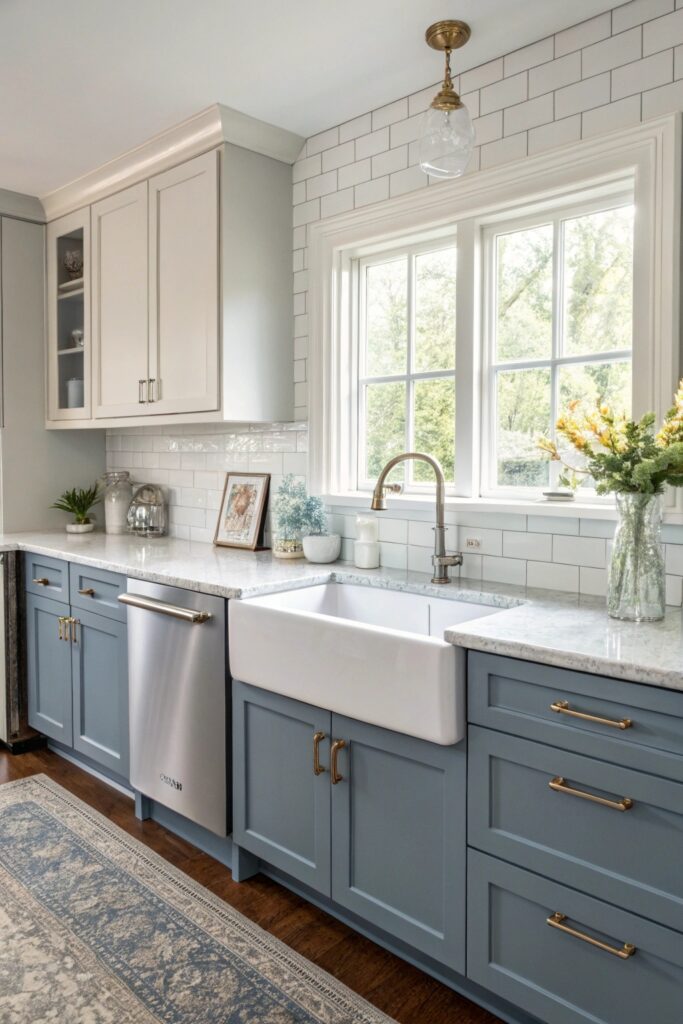 11 Two-Tone Kitchen Cabinet Combinations That Look Stunning