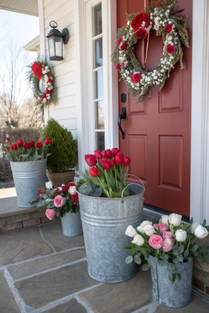 10 Valentine Front Porch Ideas That Feel Warm & Welcoming