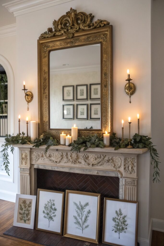 10 Winter Mantel Decorating Ideas That Feel Pinterest-Worthy