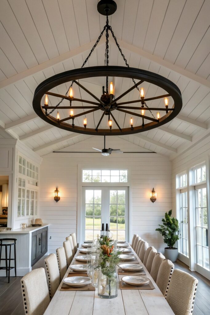 11 Modern Farmhouse Dining Room Ideas That Feel Warm and Elegant