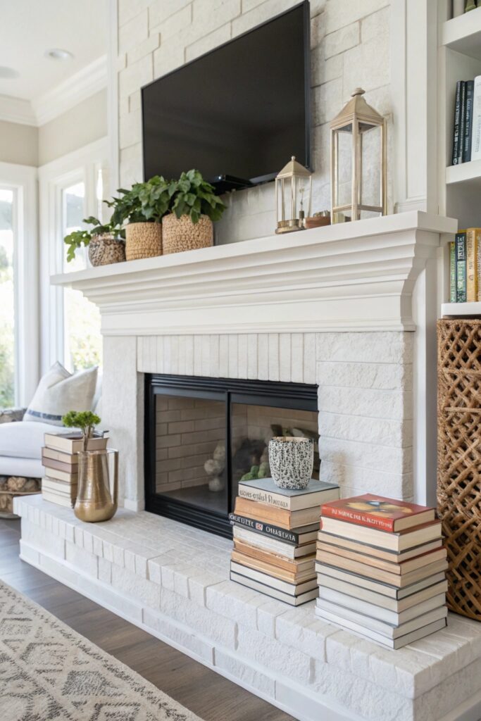 12 Spring Mantel Decorating Ideas That Refresh Your Living Room