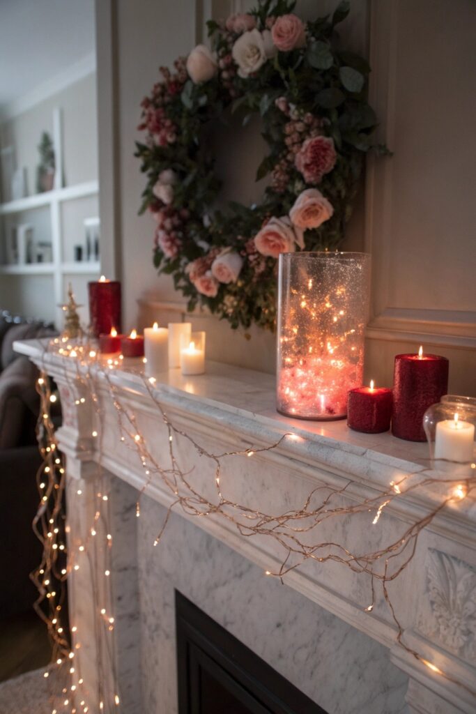 11 Valentine's Mantel Decor Ideas That Feel Romantic 11 Valentine's Mantel Decor Ideas That Feel Romantic