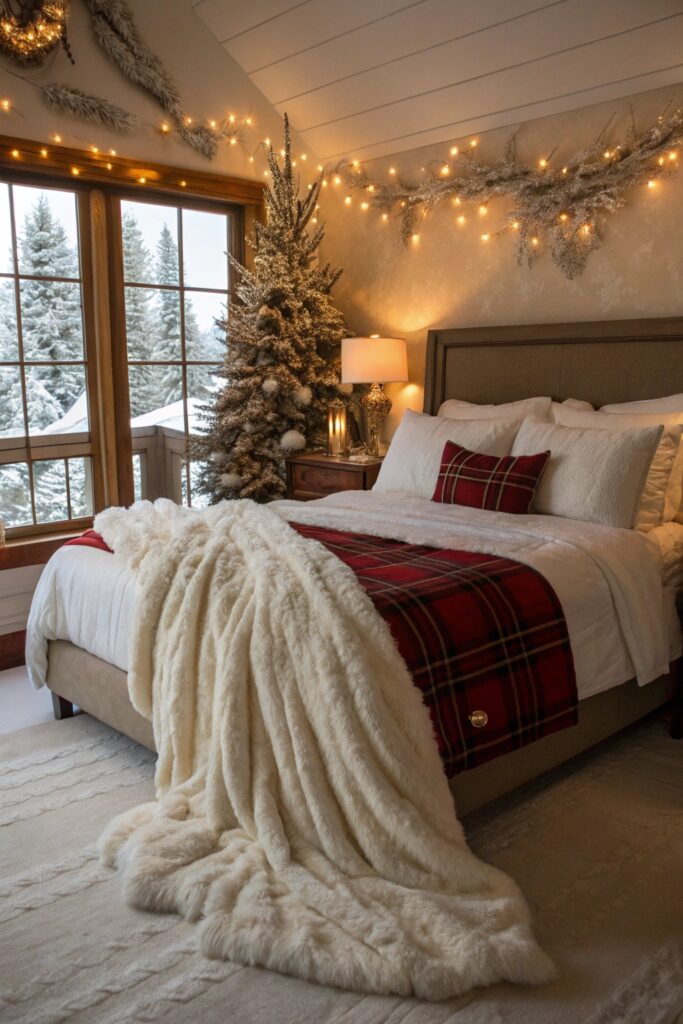 10 Christmas Bedroom Decor Ideas for a Cozy Holiday Vibe