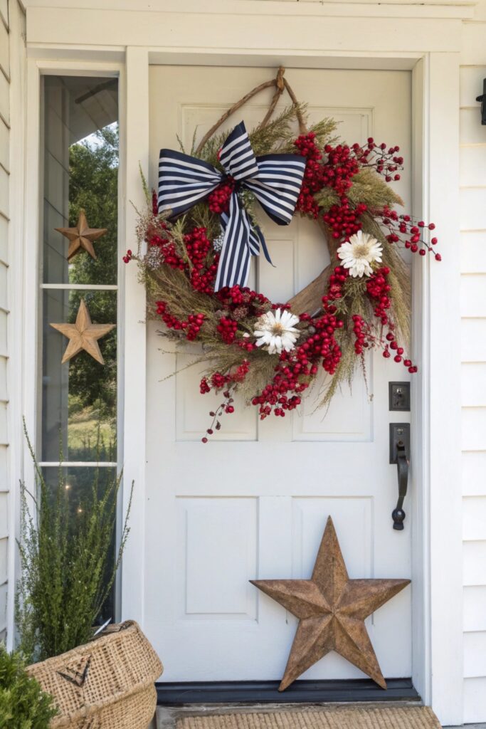 12 Summer Wreath Ideas for a Beautiful Front Door