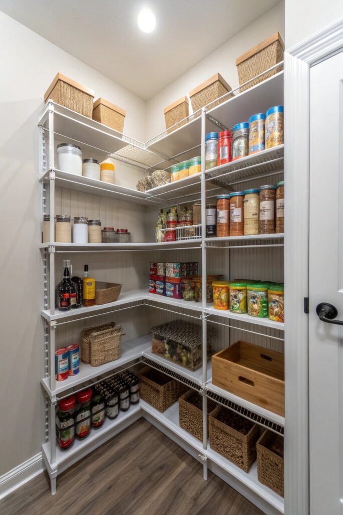 11 L-Shaped Pantry Ideas That Maximize Small Kitchen Space