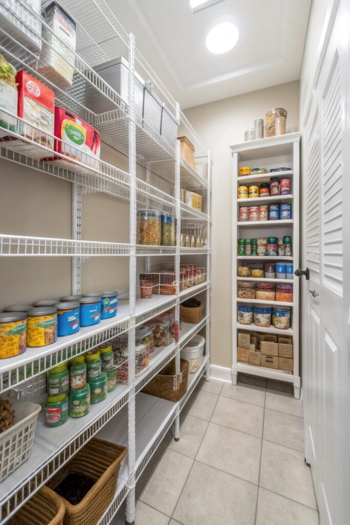 12 Pantry Shelving Ideas That Keep Everything Organized
