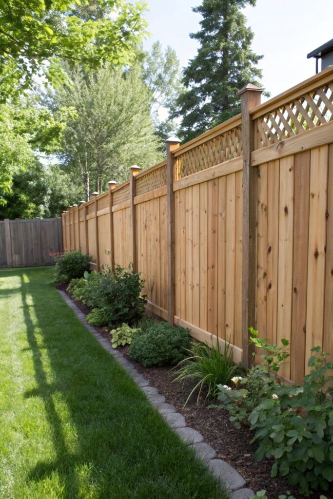 10 Wood Privacy Fence Ideas That Look Stylish