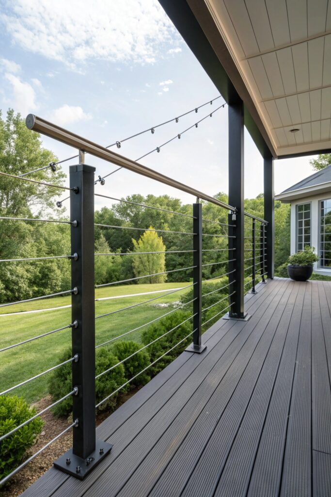12 Deck Railing Ideas That Completely Upgrade Outdoor Spaces