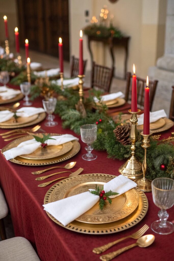 14 Christmas Dinner Table Settings That Wow Your Guests