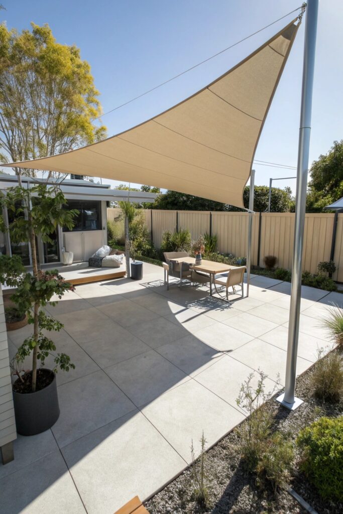 12 Sun Sail Shade Ideas That Instantly Cool Down Your Backyard