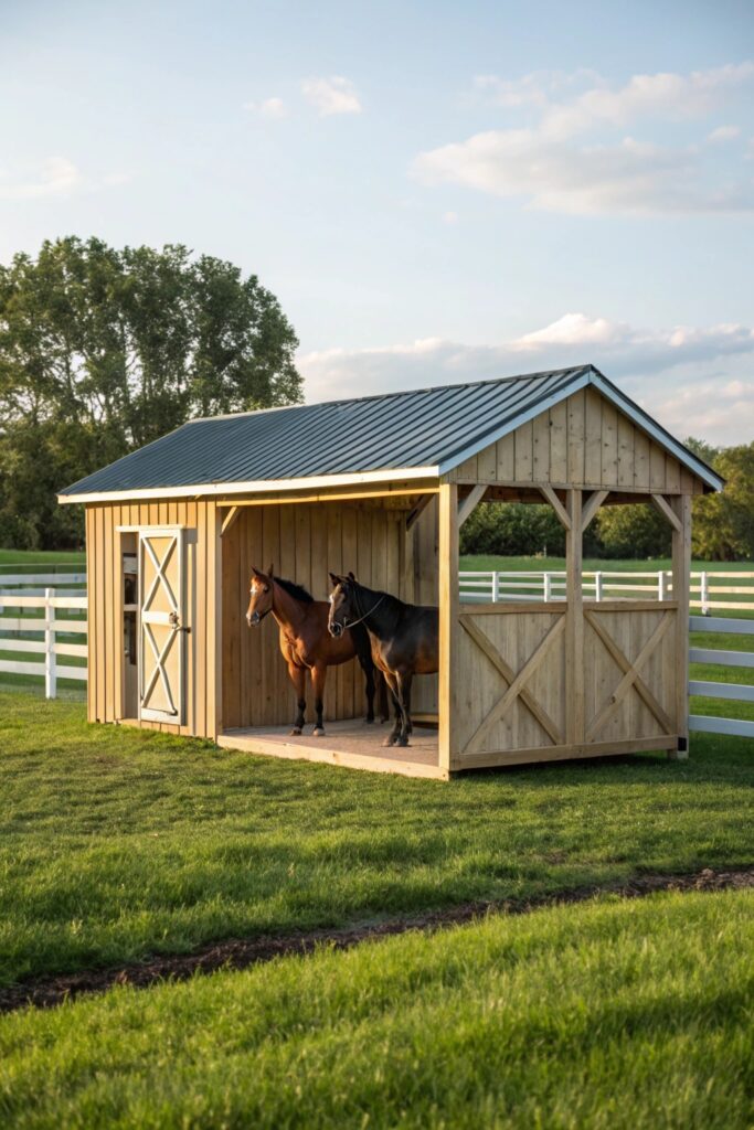12 Horse Shelter Ideas That Are Practical & Budget-Friendly