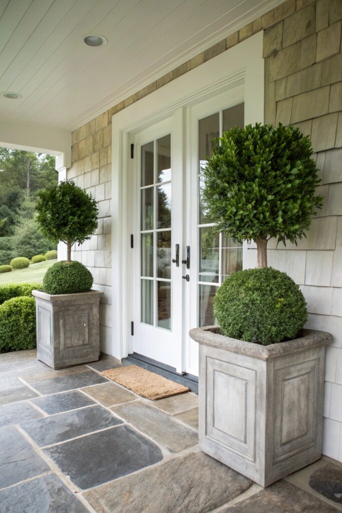 11 Faux Plants for Front Porch Styling Ideas That Look Real