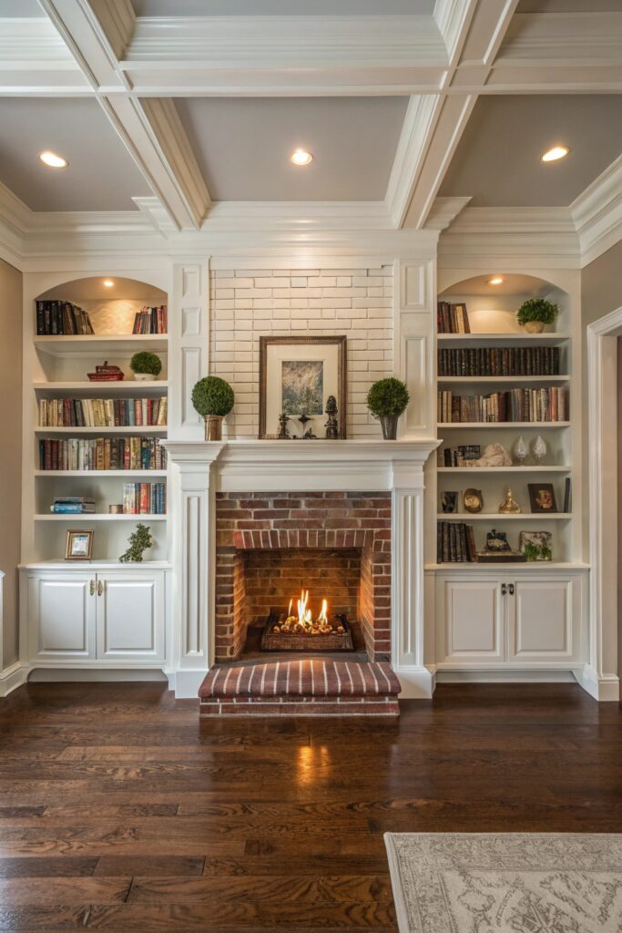 10 Fireplace Built-Ins Ideas That Look Custom & Expensive 10 Fireplace Built-Ins Ideas That Look Custom & Expensive