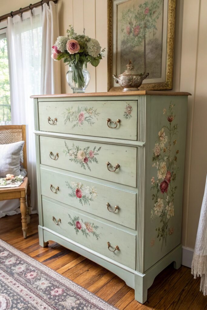 10 Hand Painted Furniture Ideas That Add Unique Vintage Charm
