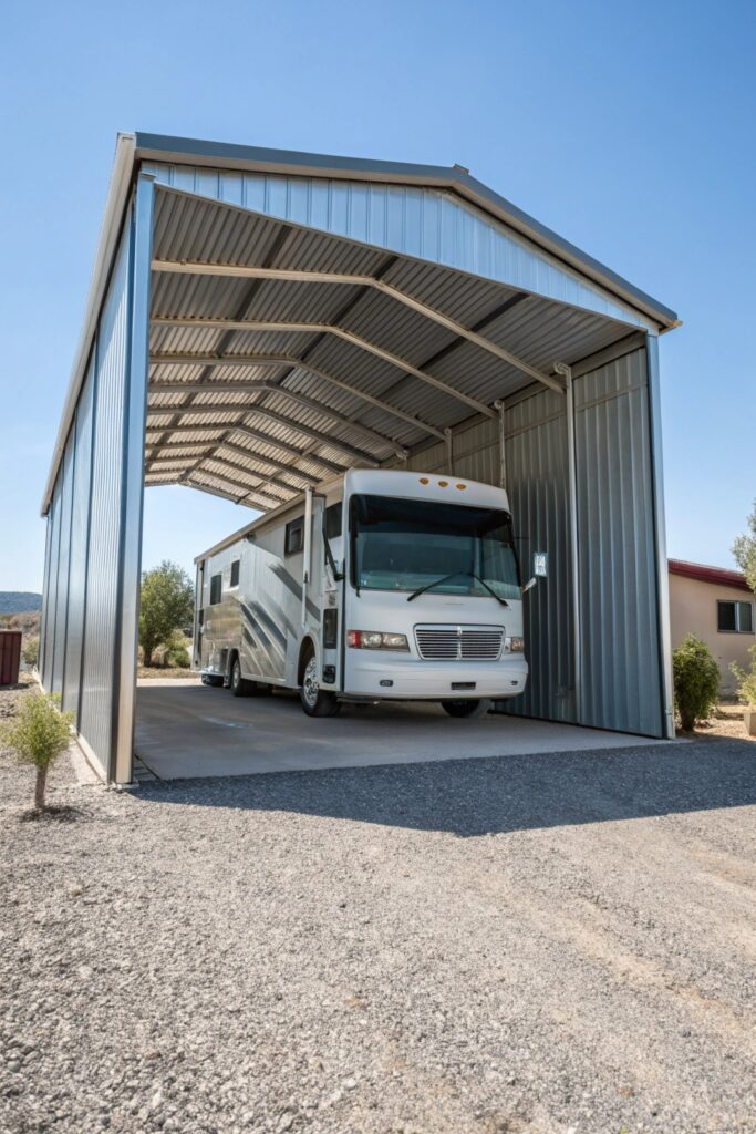 12 RV Shelter Ideas That Protect Your Camper in Style