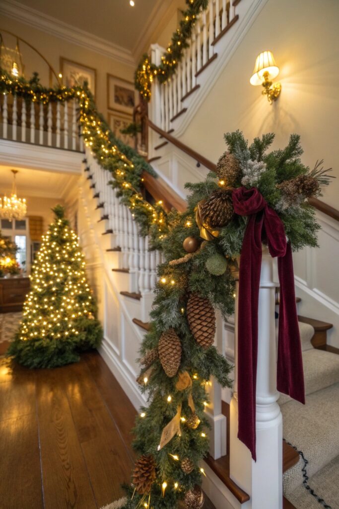 11 Hallway Christmas Decor Ideas That Impress Guests Instantly