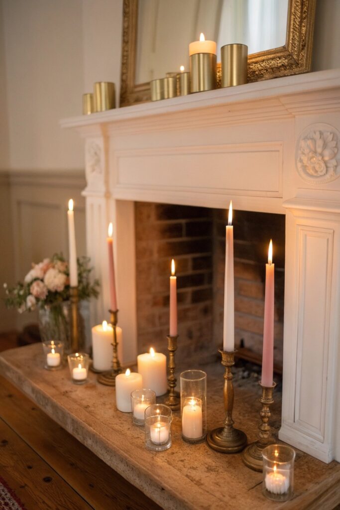13 Valentine's Mantle Decor Ideas for a Cozy Romantic Look