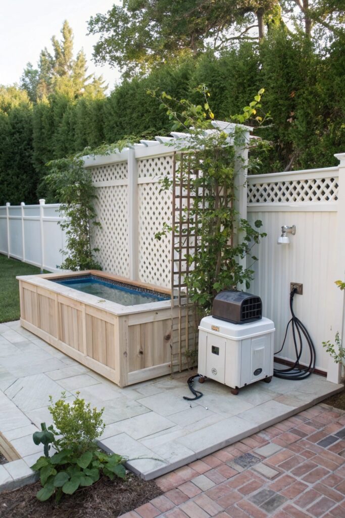 11 Pool Pump Cover Ideas That Blend Into Your Backyard
