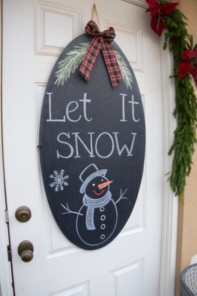 12 Snowman Door Ideas That Make Your Home Look Festive