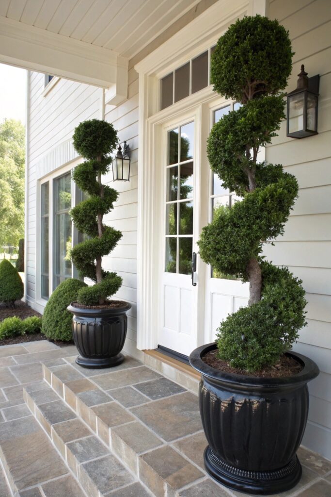 11 Faux Plants for Front Porch Styling Ideas That Look Real