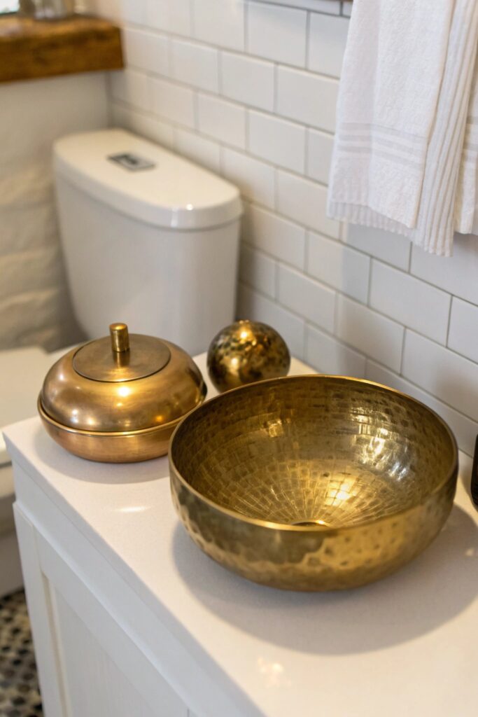 11 Toilet Tank Decor Ideas That Make Bathrooms Look Designer