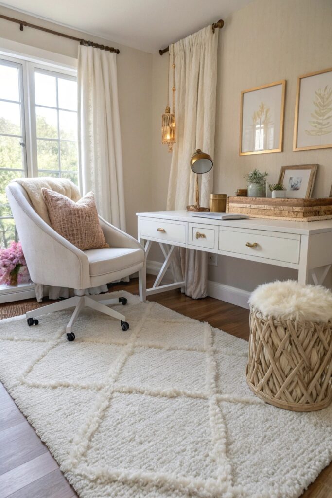 12 Glam Office Ideas That Make Working From Home Feel Chic