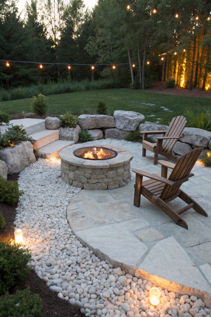 11 Creative White Rock Landscaping Ideas for Front Yard Makeovers