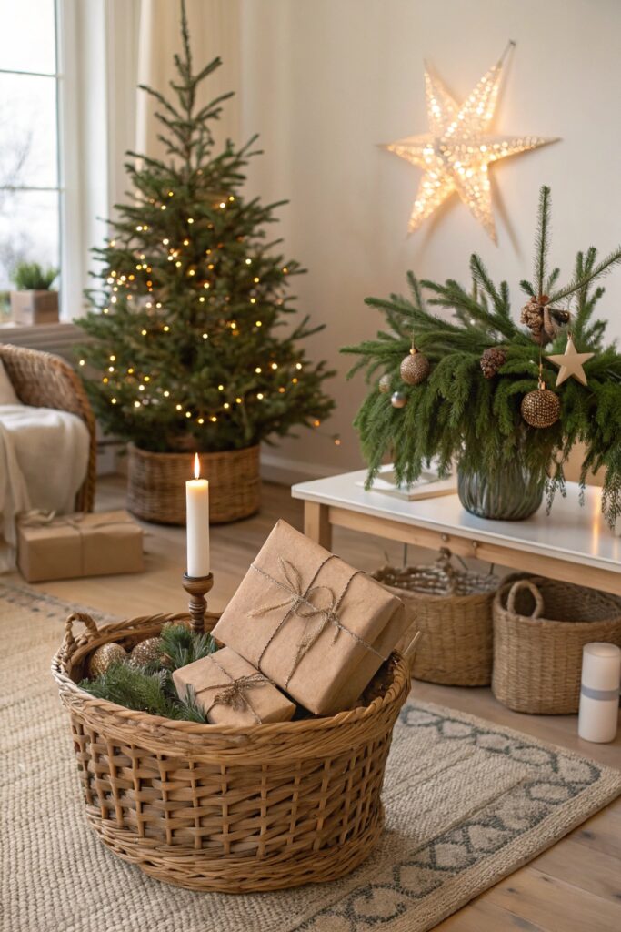 14 Neutral Christmas Decor Ideas for a Calm & Cozy Home