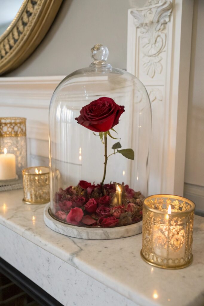 13 Valentine's Mantle Decor Ideas for a Cozy Romantic Look