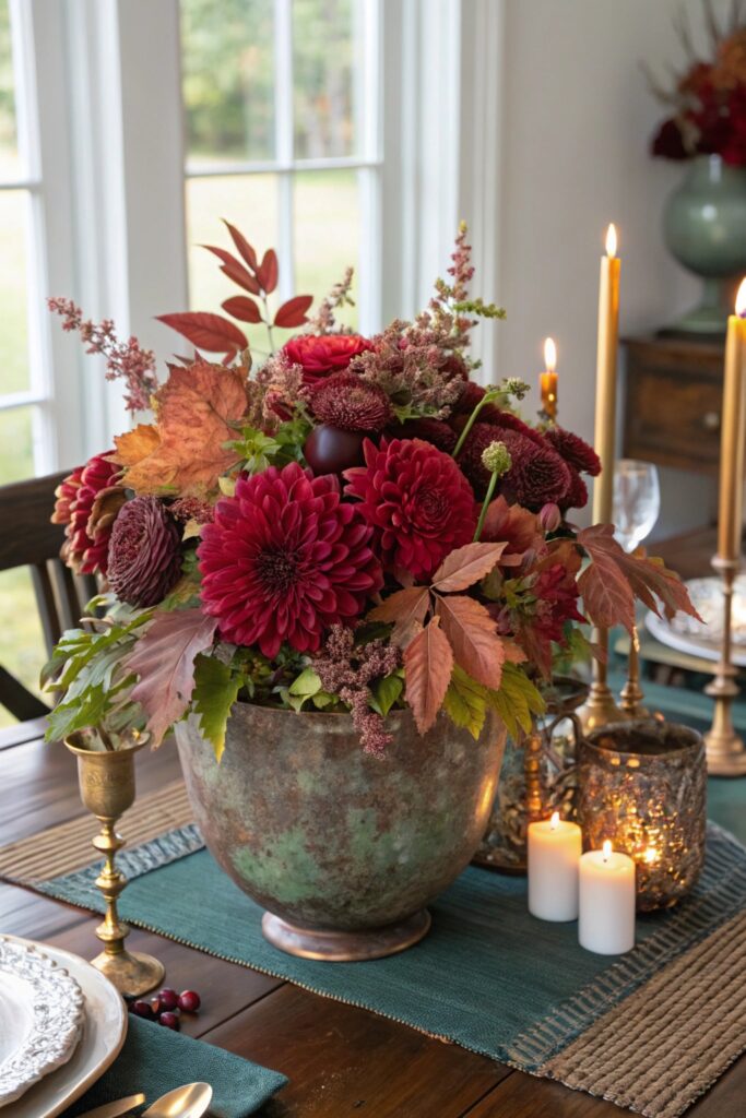 12 Fall Floral Centerpieces That Look Elegant & Cozy