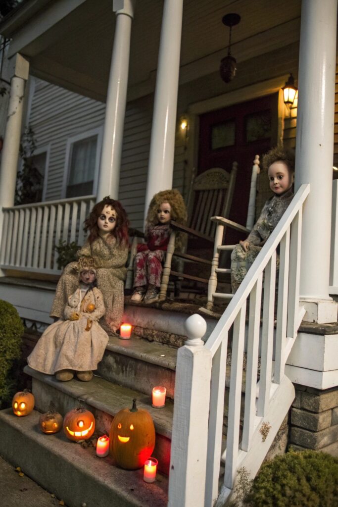 14 Halloween Porch Ideas That Will Impress Trick-or-Treaters
