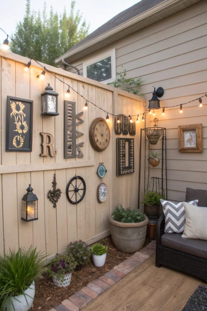 11 Fence Decor Ideas That Make Backyards Look More Expensive