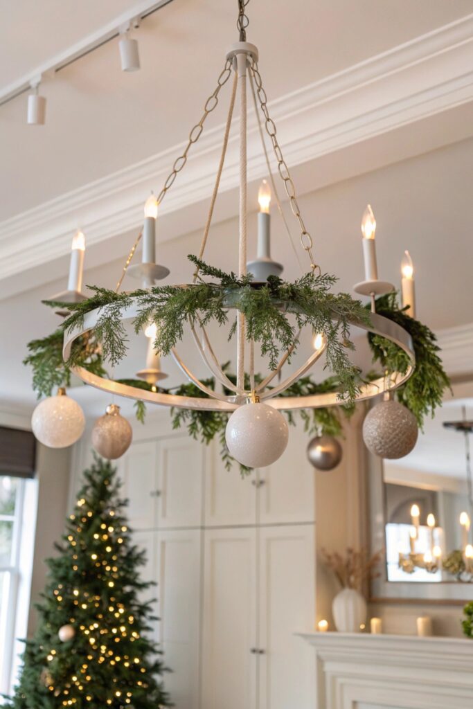 11 Christmas Chandelier Decor Ideas That Feel Luxurious