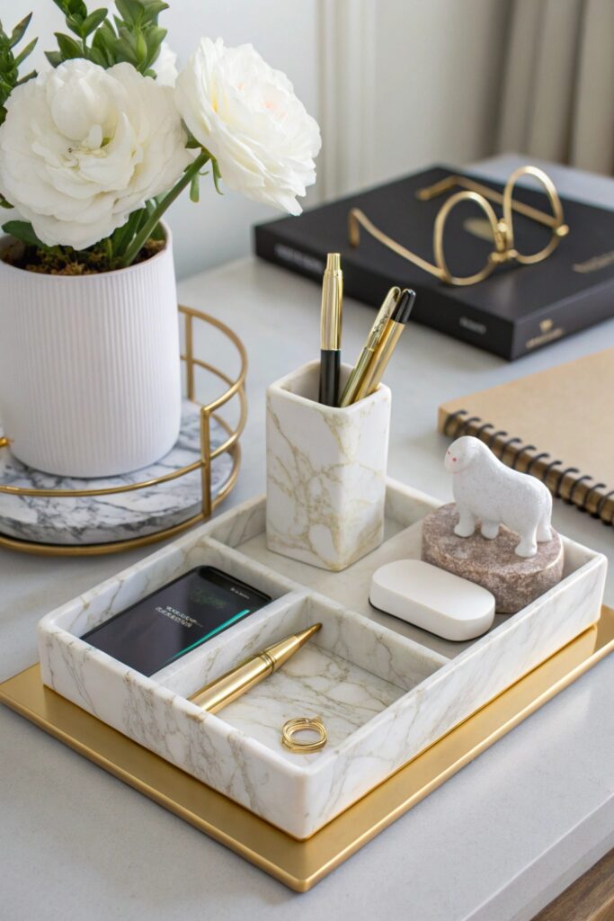 12 Glam Office Ideas That Make Working From Home Feel Chic