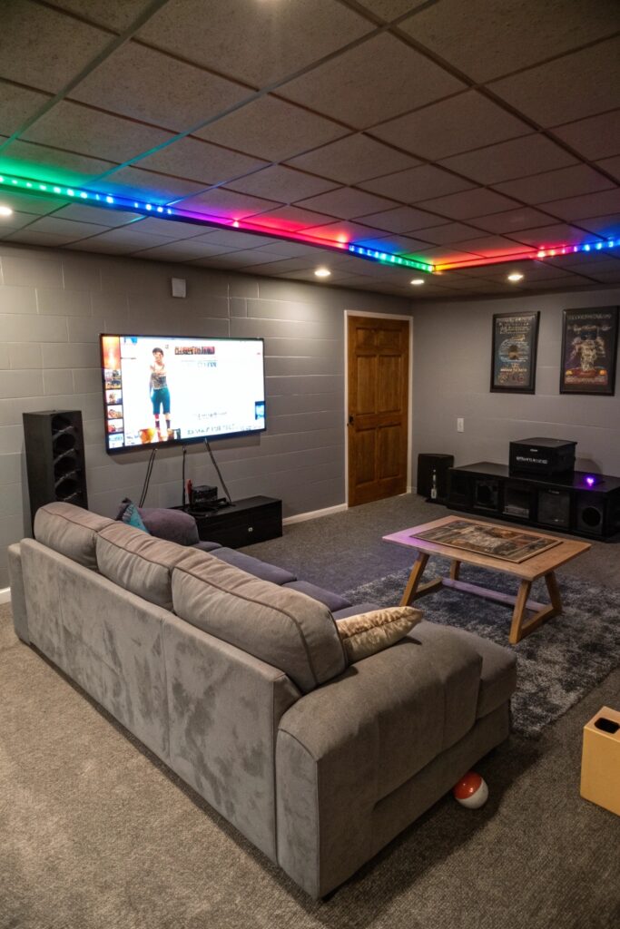 12 Unfinished Basement Ideas That Add Style & Value