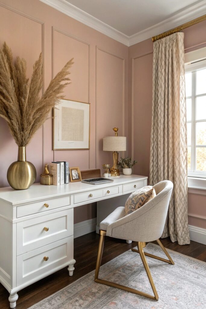 12 Glam Office Ideas That Make Working From Home Feel Chic
