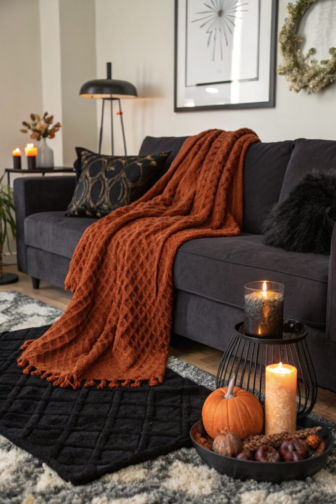 13 Halloween Living Room Ideas for a Cozy Spooky Vibe
