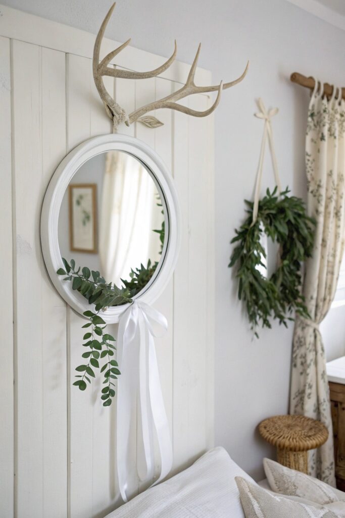 15 Christmas Mirror Decor Ideas That Look Festive & Chic