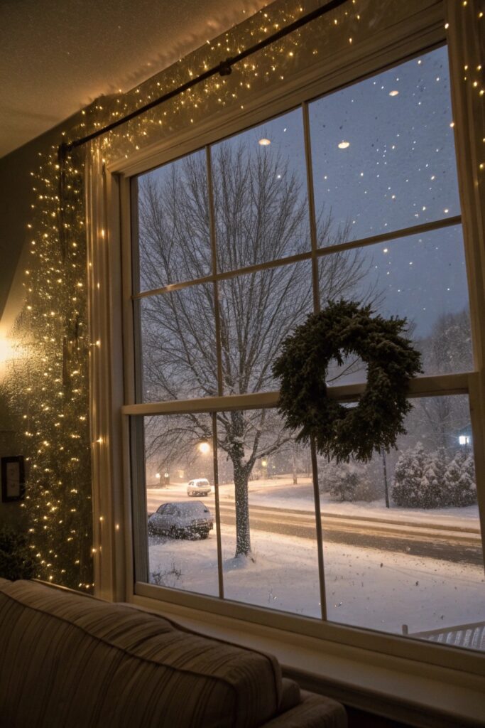 15 Window Christmas Decor Ideas That Shine Day & Night